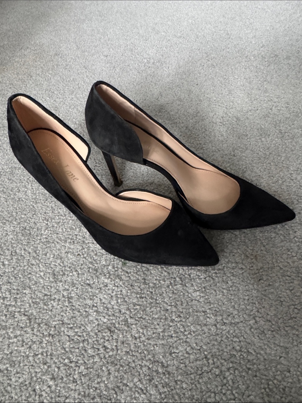 Black Suede Heels
